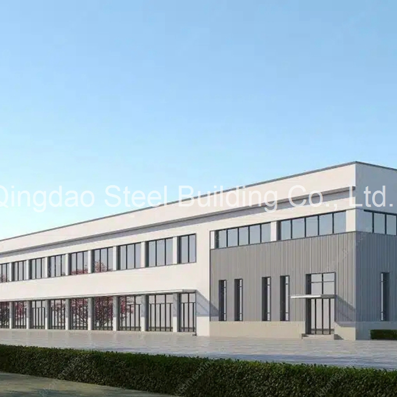 China Large-Span Steel Structure Building/Steel Structure Office Building/Multi-Storey Industrial Building