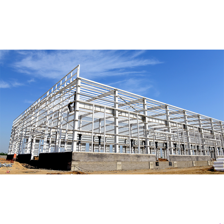 Durable Industrial Storage Facility with Steel Frame Design