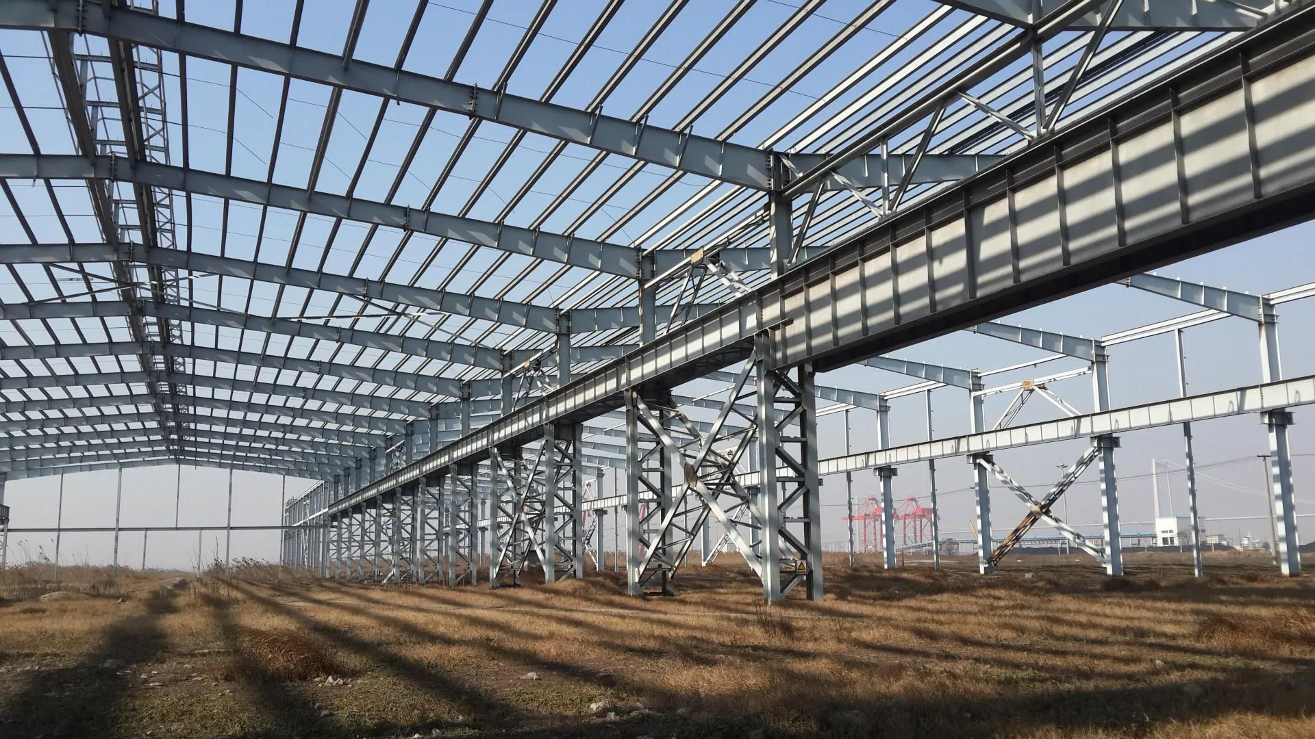 Bolt Assembly Prefab Steel Structure Prefabricated Workshop