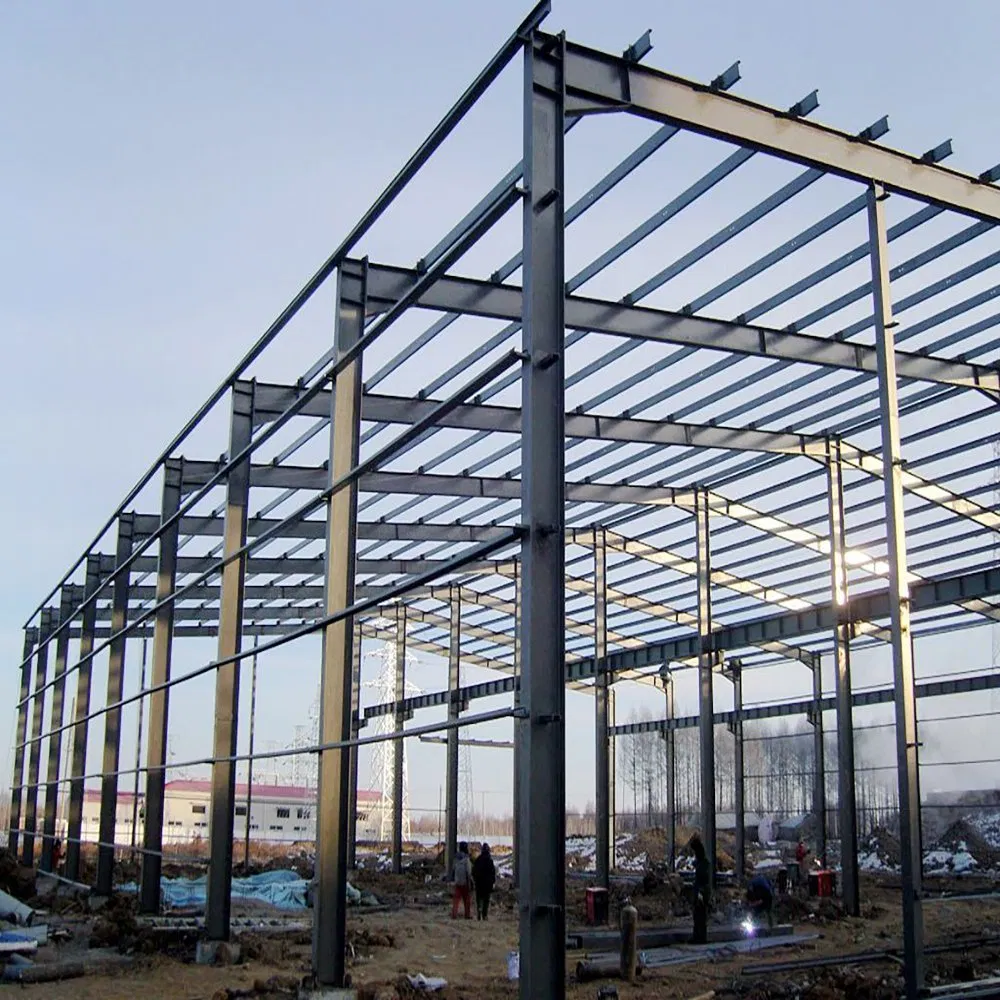 Roof Truss Metal Frame Steel Structure Workshop Prefabricated Building for Industry