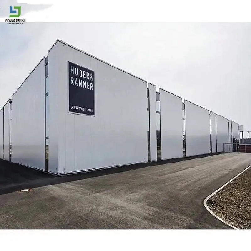 Affordable Easy to Install Prefabricated Steel Frame Building Metal Building Pre-Engineered Building (PEB) for Warehouse, Market Shed, Church Building