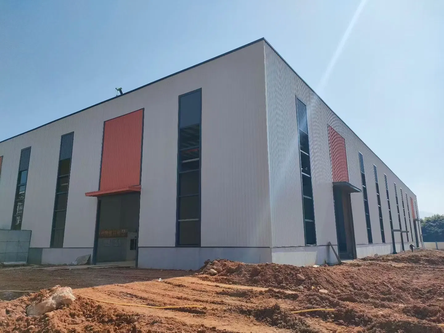 Customization High Precision Professional Prefabricated Steel Structure Factory Building for Industrial Zone Station Durable for 50 Years