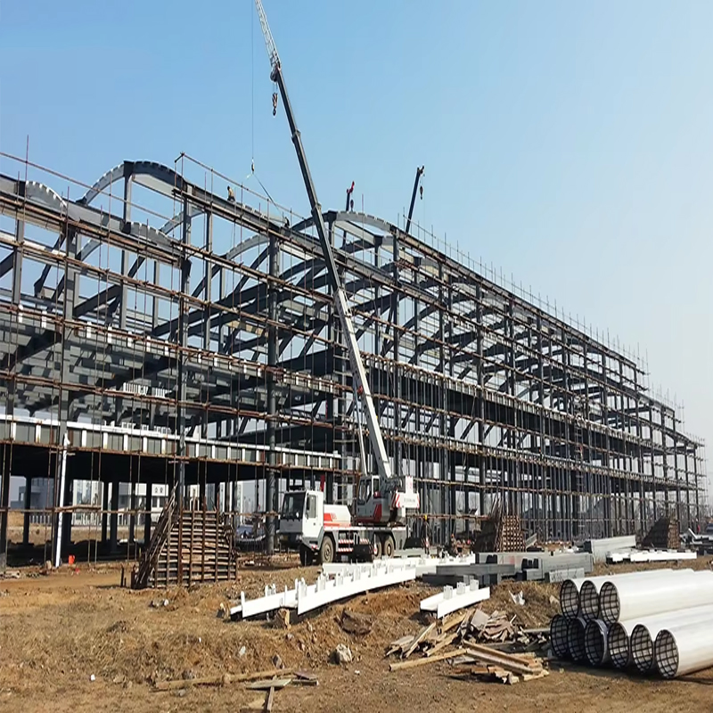 Durable Prefab Steel Structure Plant for Efficient Manufacturing