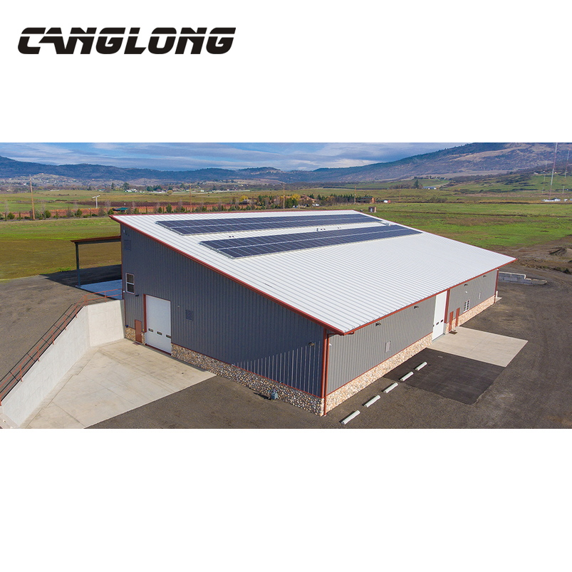 Prefab Warehouse Steel Structure Metal Buildings/Prefabricated Hangar