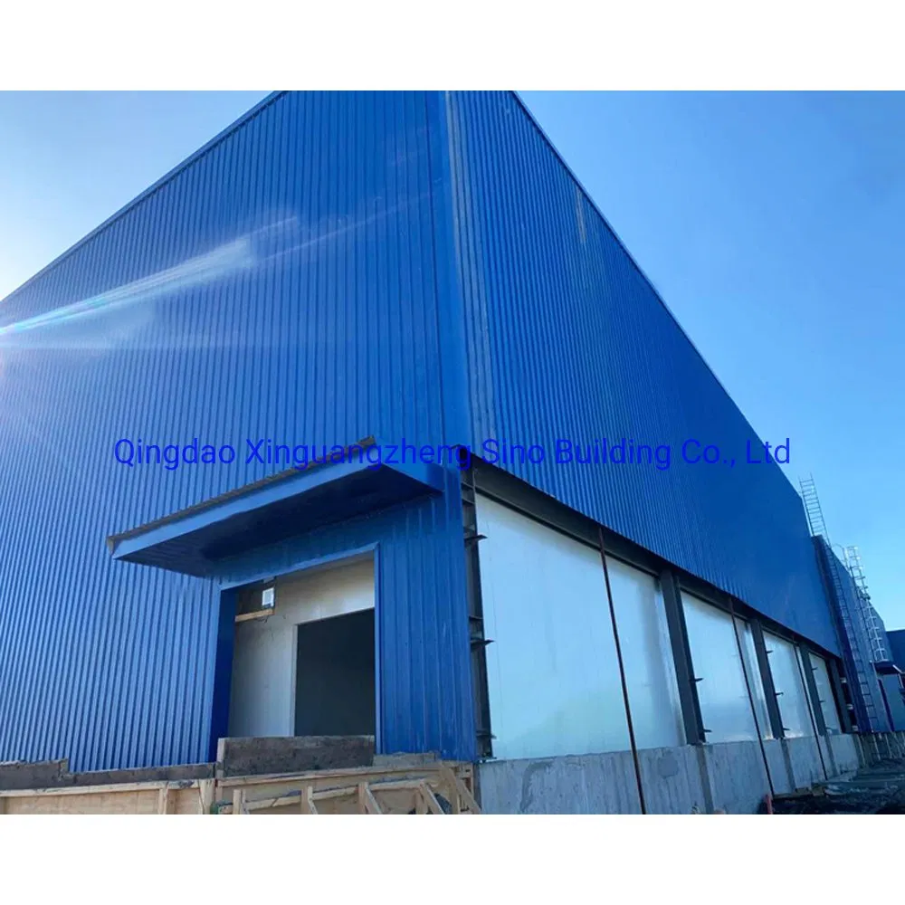 Pre Engineered Steel Structure Edible Oil Refined Processing Workshop Plant