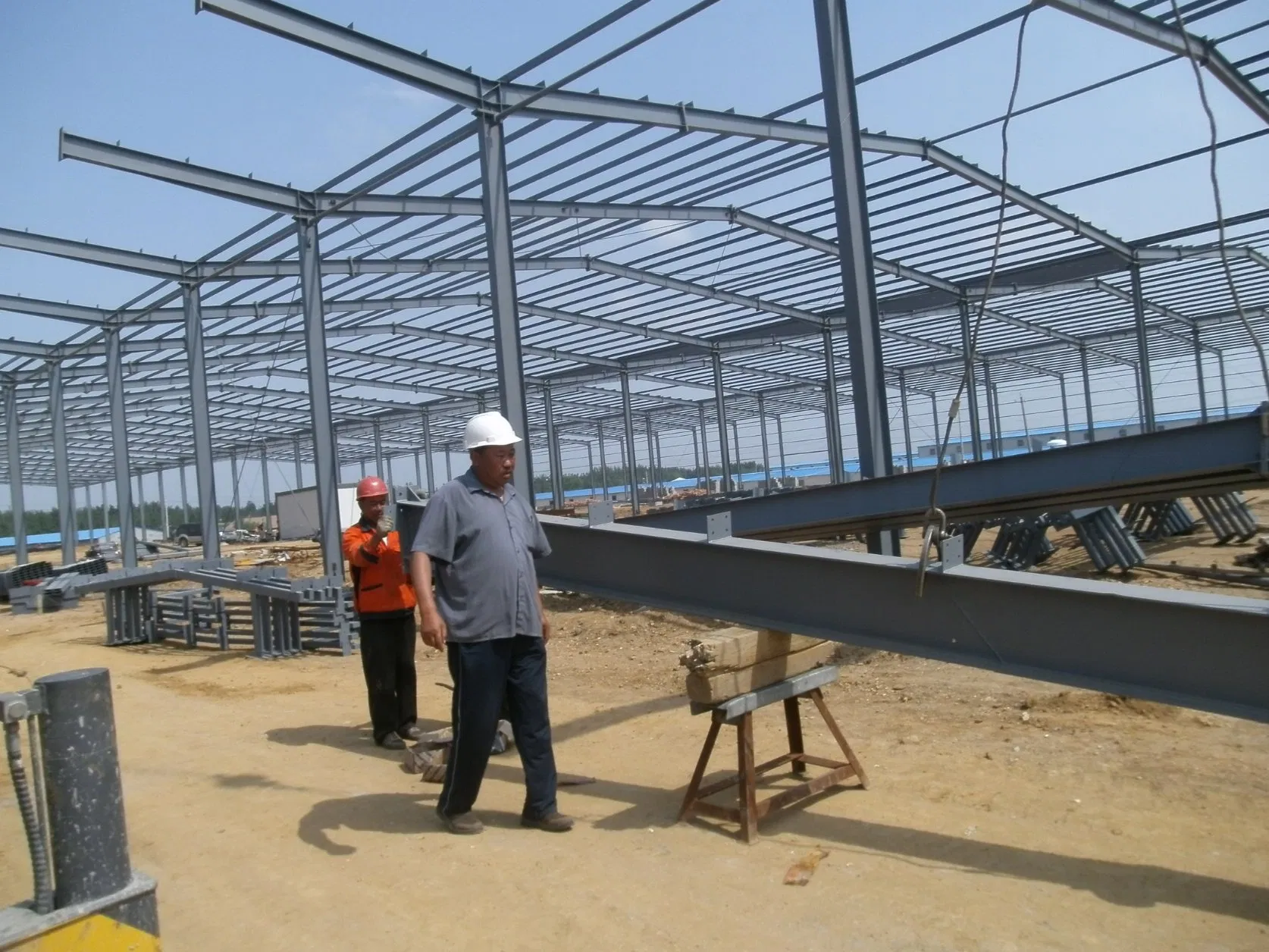Steel Structural Industrial Facility Infrastructure Hangar Building Development Construction