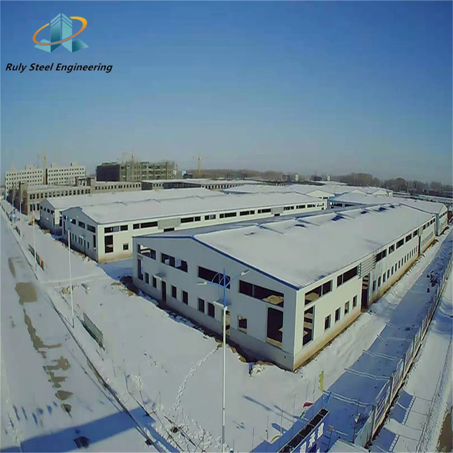 Large-Span Galvanized Steel Structure Pulp Processing Plant