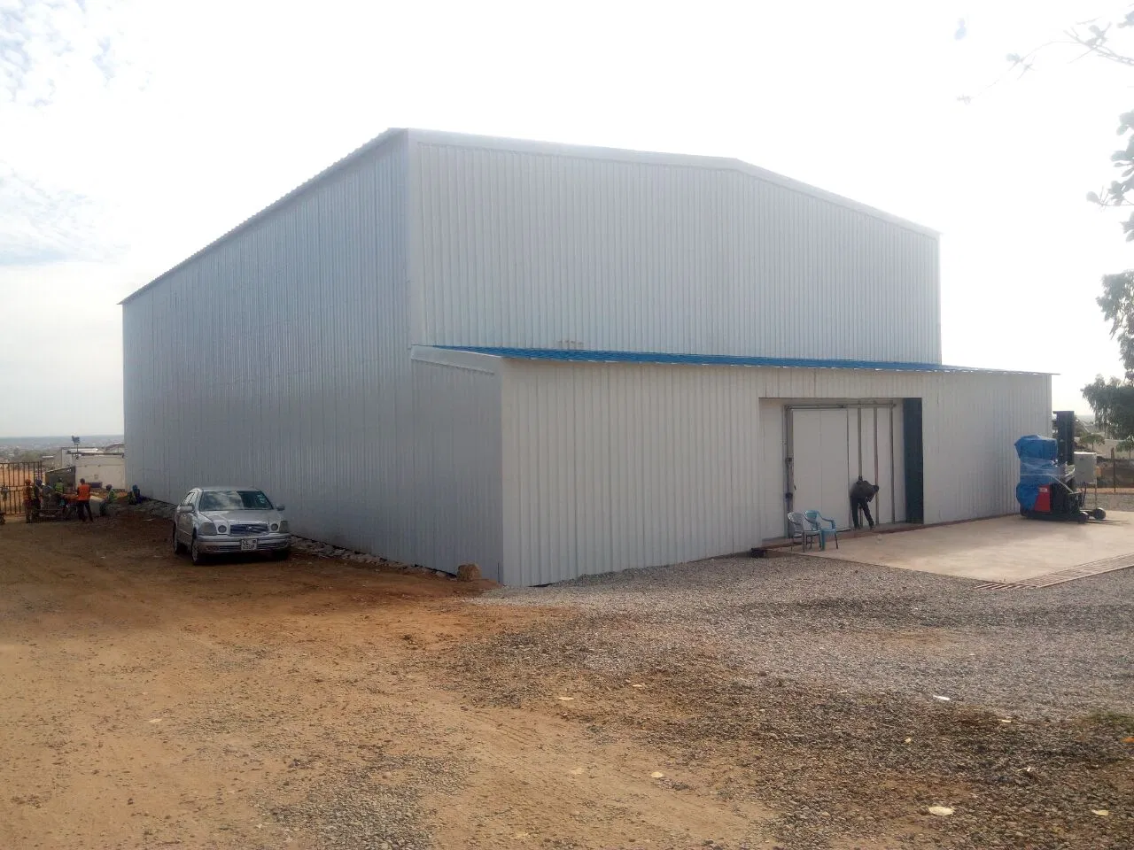 Refrigeration House Cold Storage Steel Structure Building to Africa