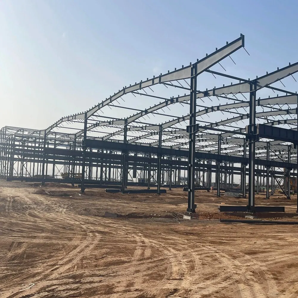 Heavy-Duty Steel Structure Workshop - for Industrial Manufacturing &amp; Machinery Production