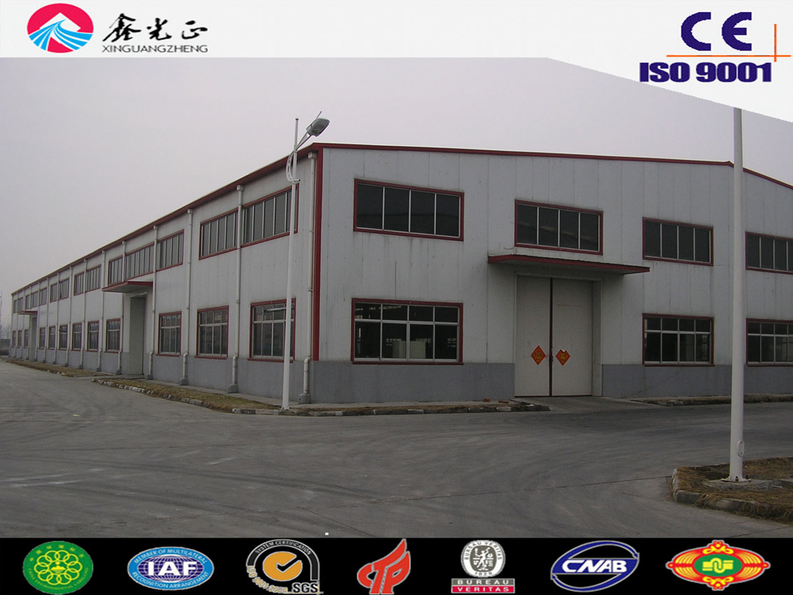 Q235/Q345 Sea Worthy Package Dust-Proof Steel Structure Storage Facility