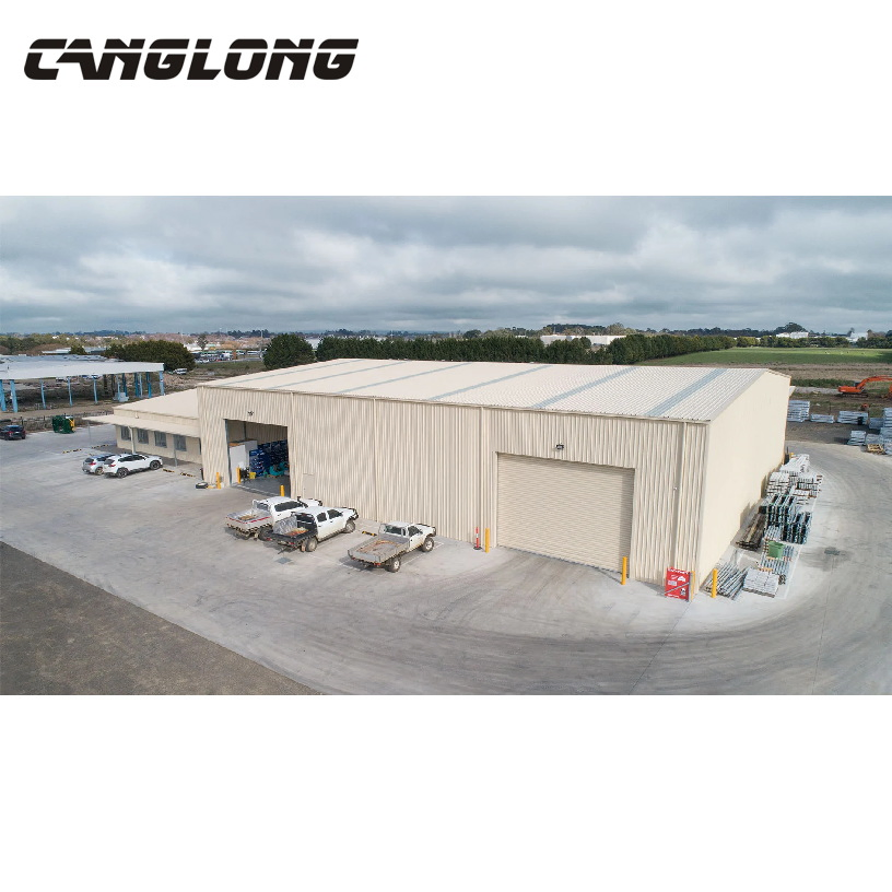 China Fireproof Galvanized Q345 Peb Pre Engineered Steel Structure Materials Warehouse Building in Argentina