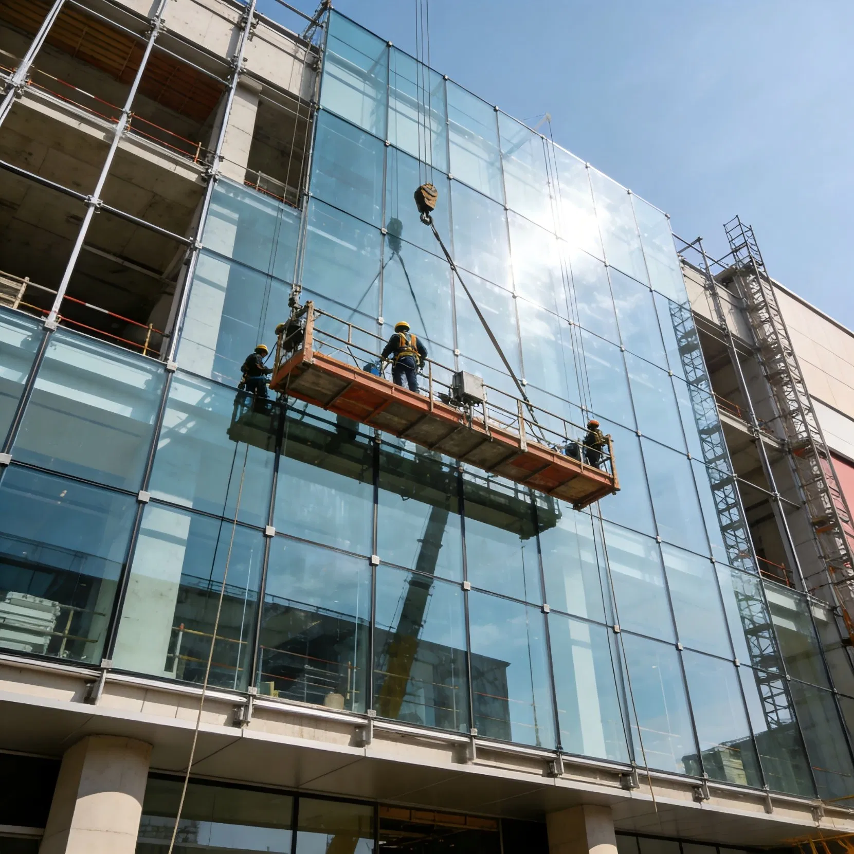 Multi Span Industrial Steel Structure System for Large Scale Industrial Building Construction