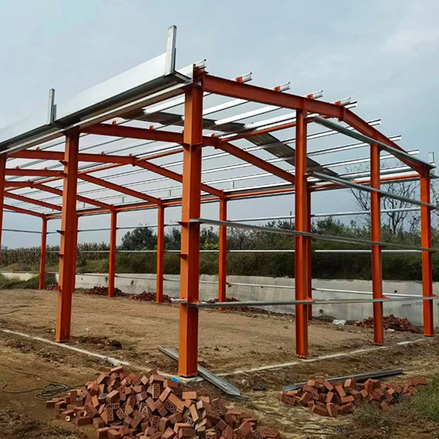Efficient and Durable Steel Structure Toolshed, Preferably Storage Facilities