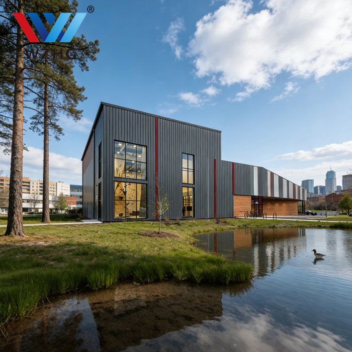 Customized Design Ventilated Recreational Building with CE Standard Material for Philippines Infrastructure