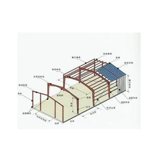 Durable Steel Structure Workshop for Efficient Bolt Connection Production