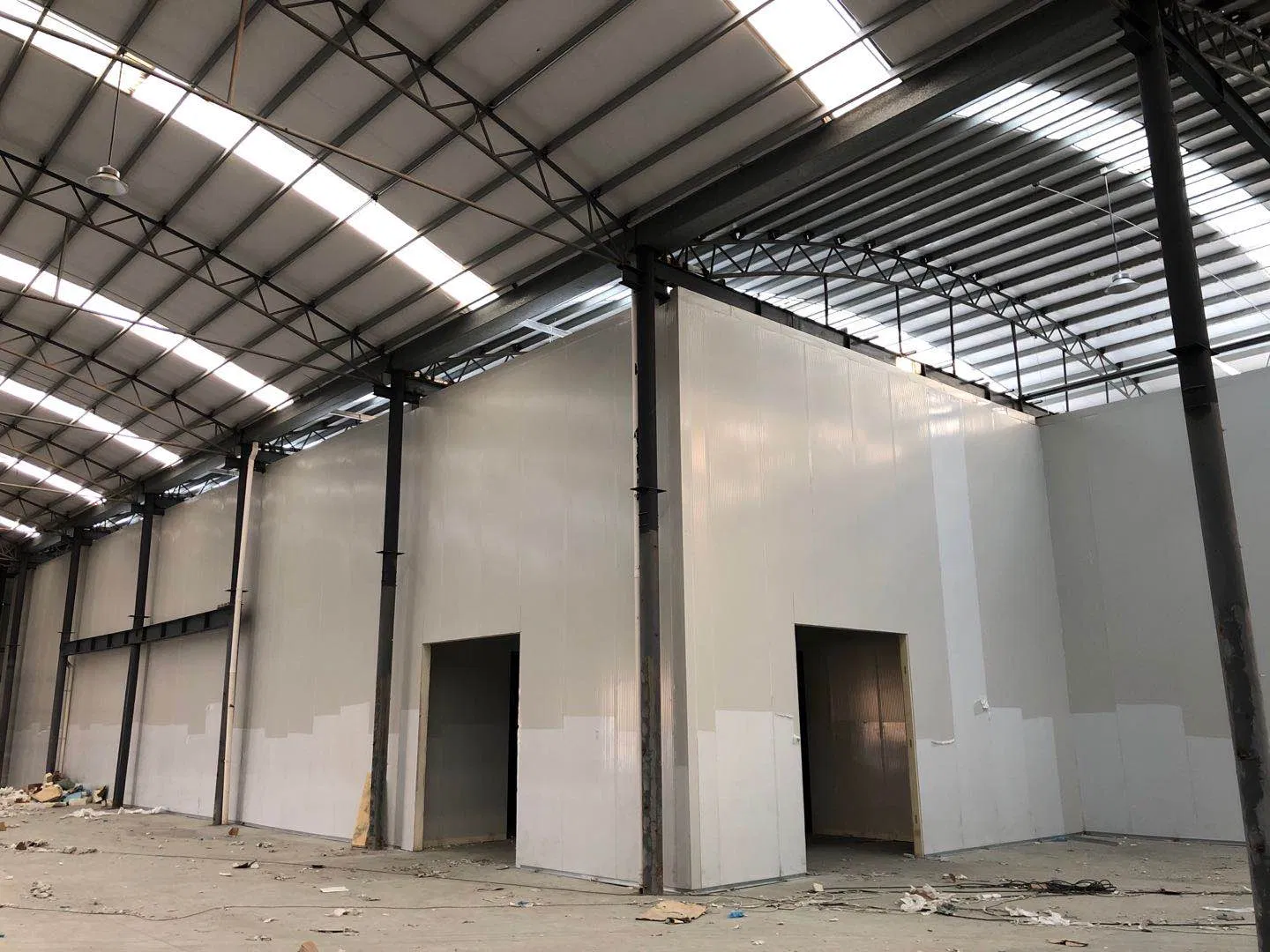 Light Metal Construction Steel Structure Cold Storage Prefab Steel Structure Building