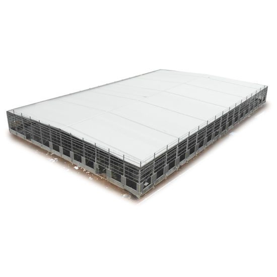 Light Steel Structure Design Building Material Storage Prefab Warehouse Recreational Facilities