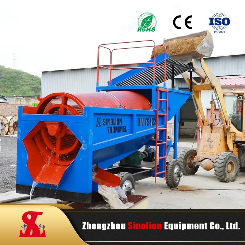 Industrial Gold Washing Plant for Heavy-Duty Alluvial Gold Mining