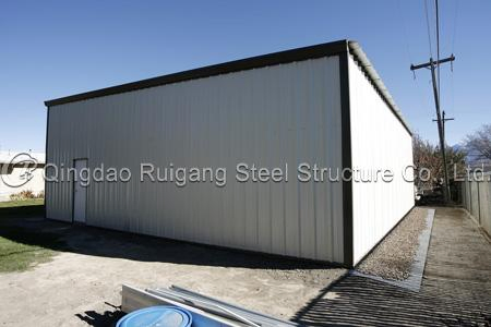Q345/Q235 Large Span Construction Prefabricated/Prefab H/I Beam Light Steel Structure Building for Workshop Factory Workshop Garage Hangar Shed Cold Storage