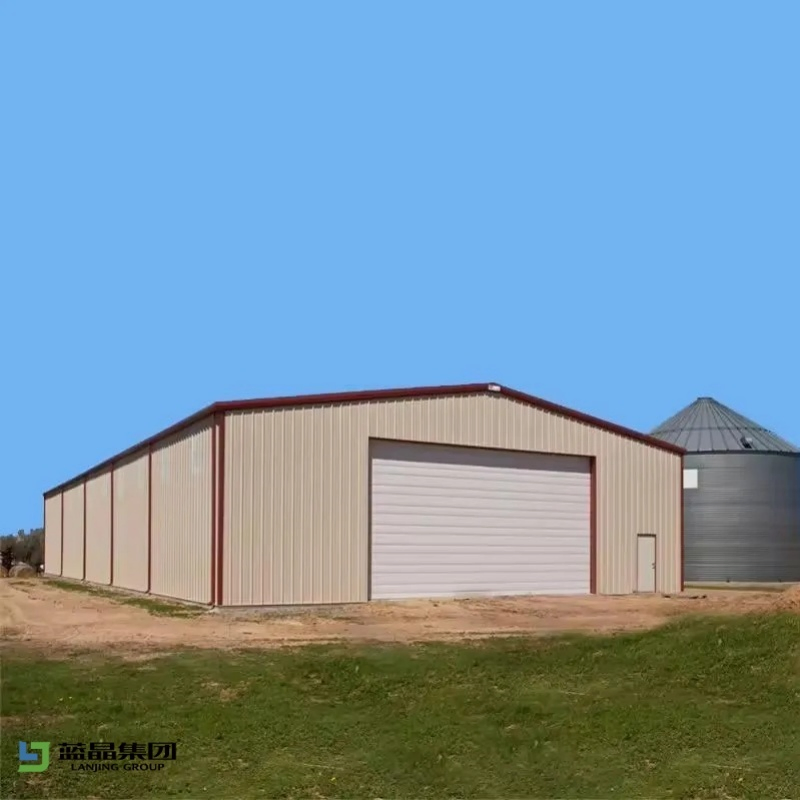 Prefabricated Insulated Portal Steel Structure for Cattle Shed Prefabricated Agricultural Steel Building