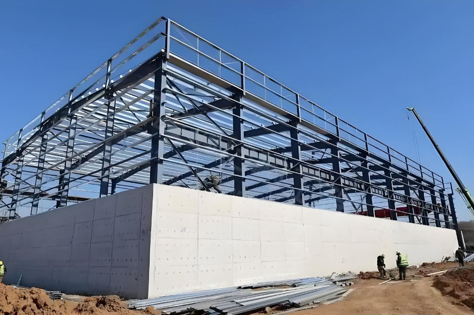 Comprehensive Steel Structure Workshop and Storage Facility for Manufacturing Operations