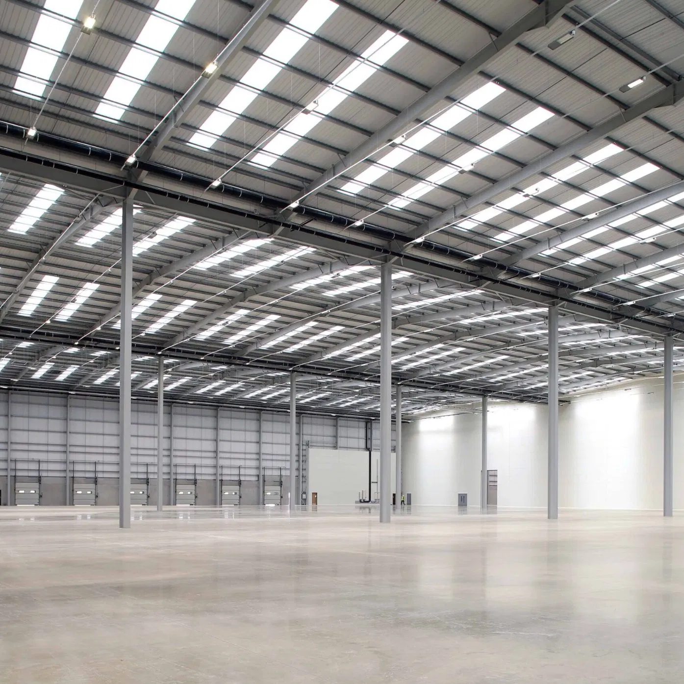 Steel Structure Prefab Galvanized Metal Building for Industrial Multi Span Warehouse Workshop