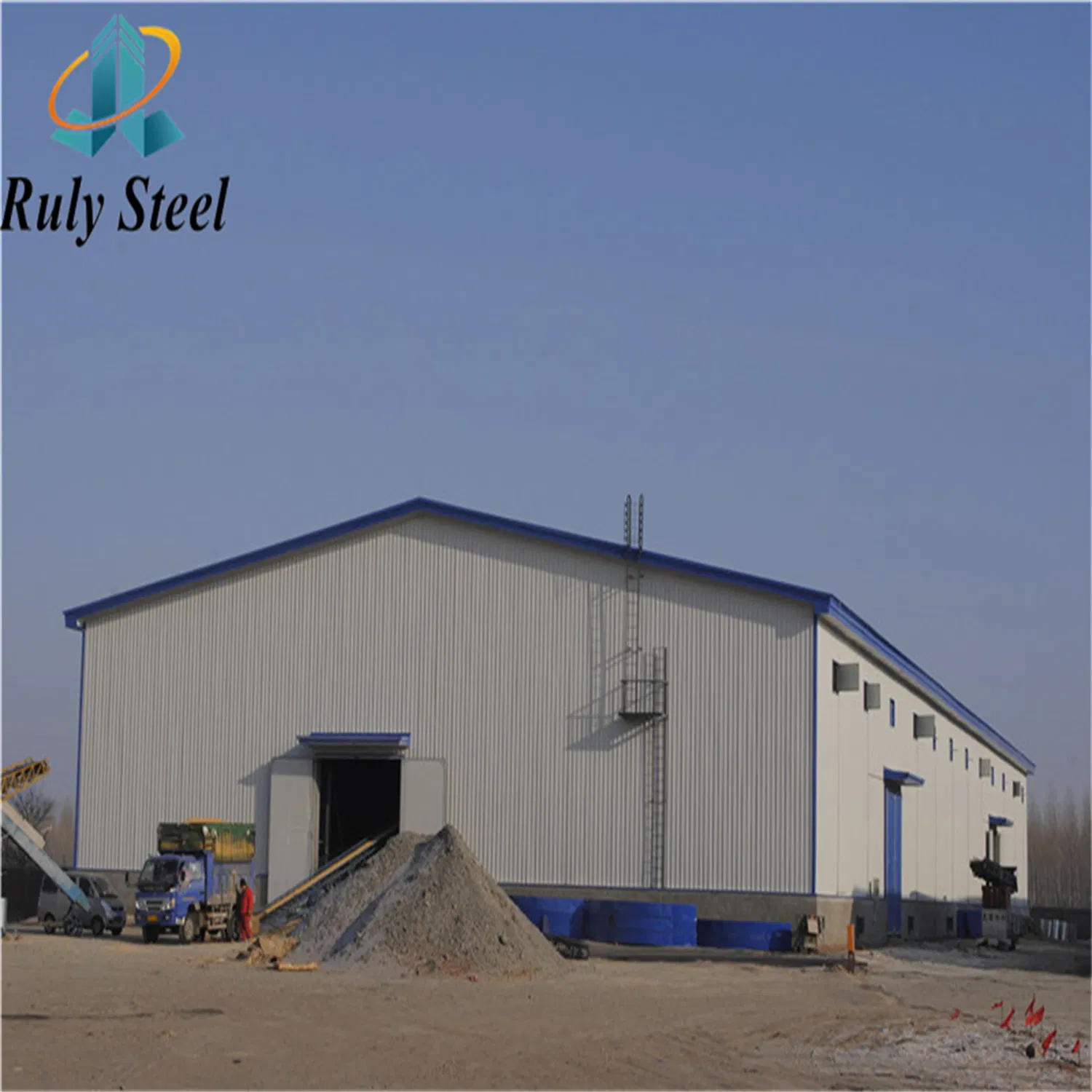 New Zealand Prefabricated Steel Structure Milk Powder Processing Plant