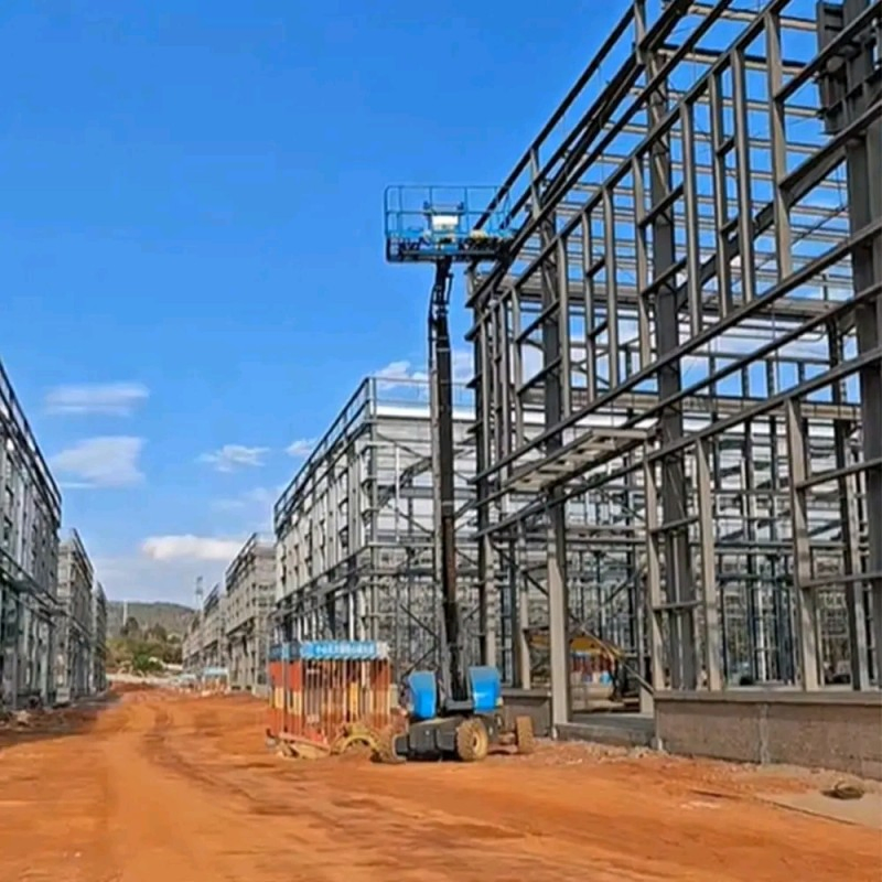 High-Speed, Efficient, Pre-Fabricated Steel Structure Building for Rapid Construction Warehouses, Infrastructure Projects