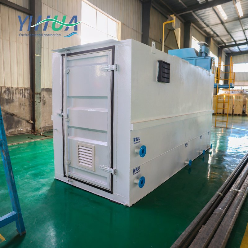 Stainless Steel Heavy Duty Underground Above Ground Containerized Sewage Treatment Plant