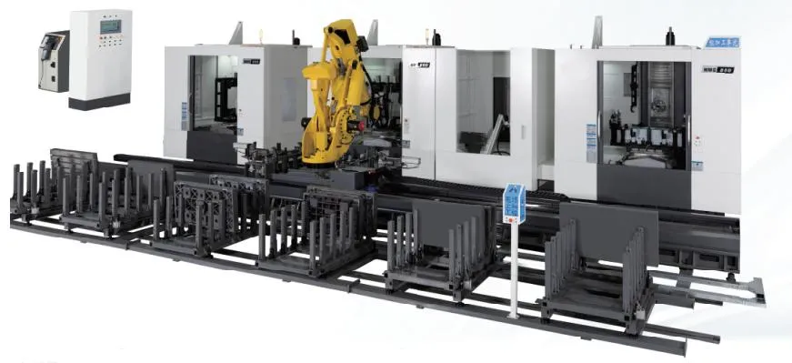 Horizontal Machining Center Production Line