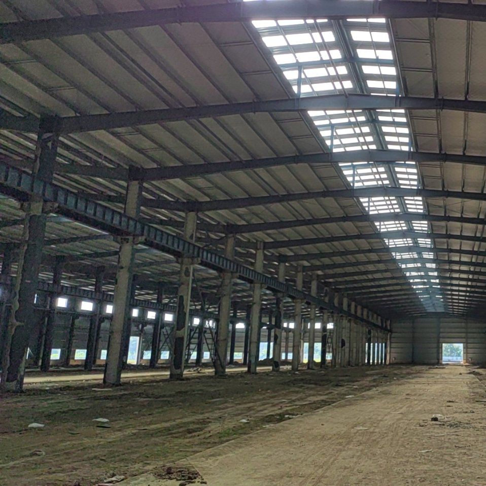 Assemble Easily Steel Frame Structure Plant for Mechanical Processing and Manufacturing