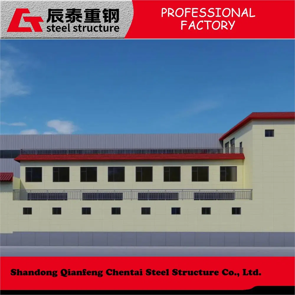 Large-Span Multi-Storey Gantry Steel Structure Building Is Used for Industrial, Agricultural, Factory, Warehouse, and Workshop