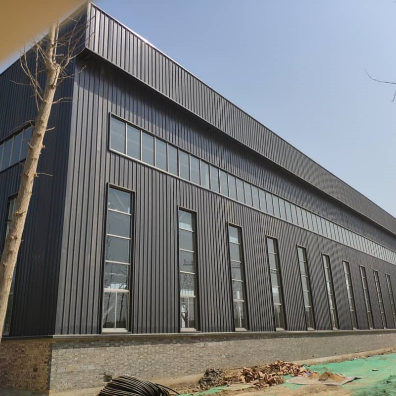 Multi Span Industrial Steel Structure Workshop Building for Storage