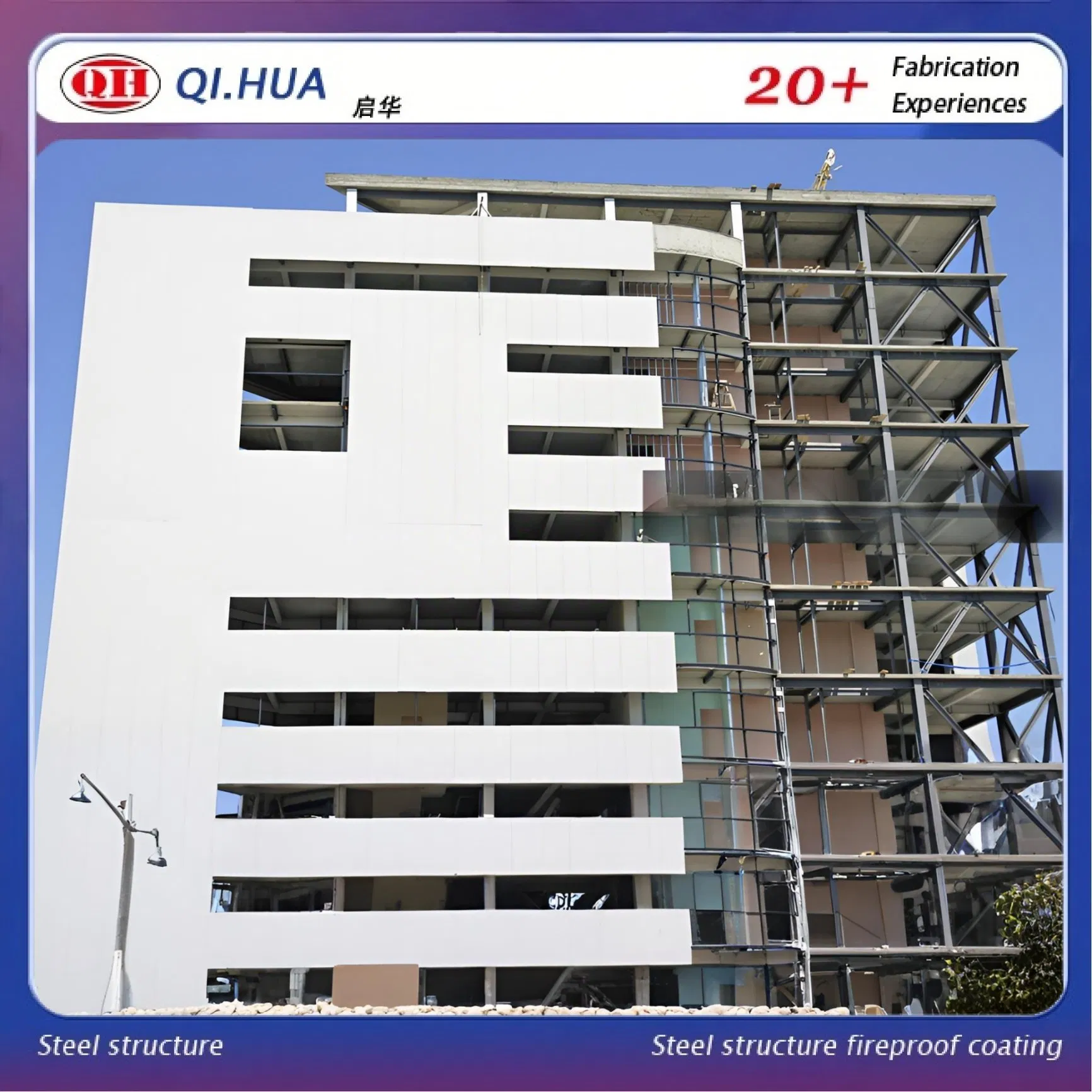 High-Load Modular Multi-Story Steel Structure Industrial Building with Large Span Design