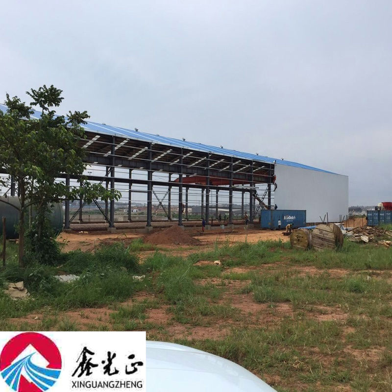 Prefabricated Steel Structure Manufacturing Plant Can Be Customized, The Material Is Affordable and Durable