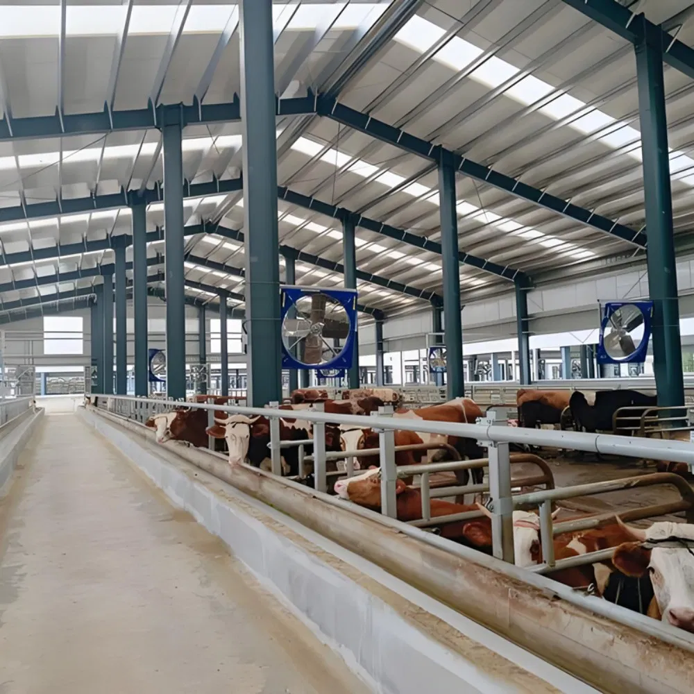 Cost-Effective Prefabricated Steel Structure Buildings Suitable for Agricultural Greenhouses and Farm Facilities