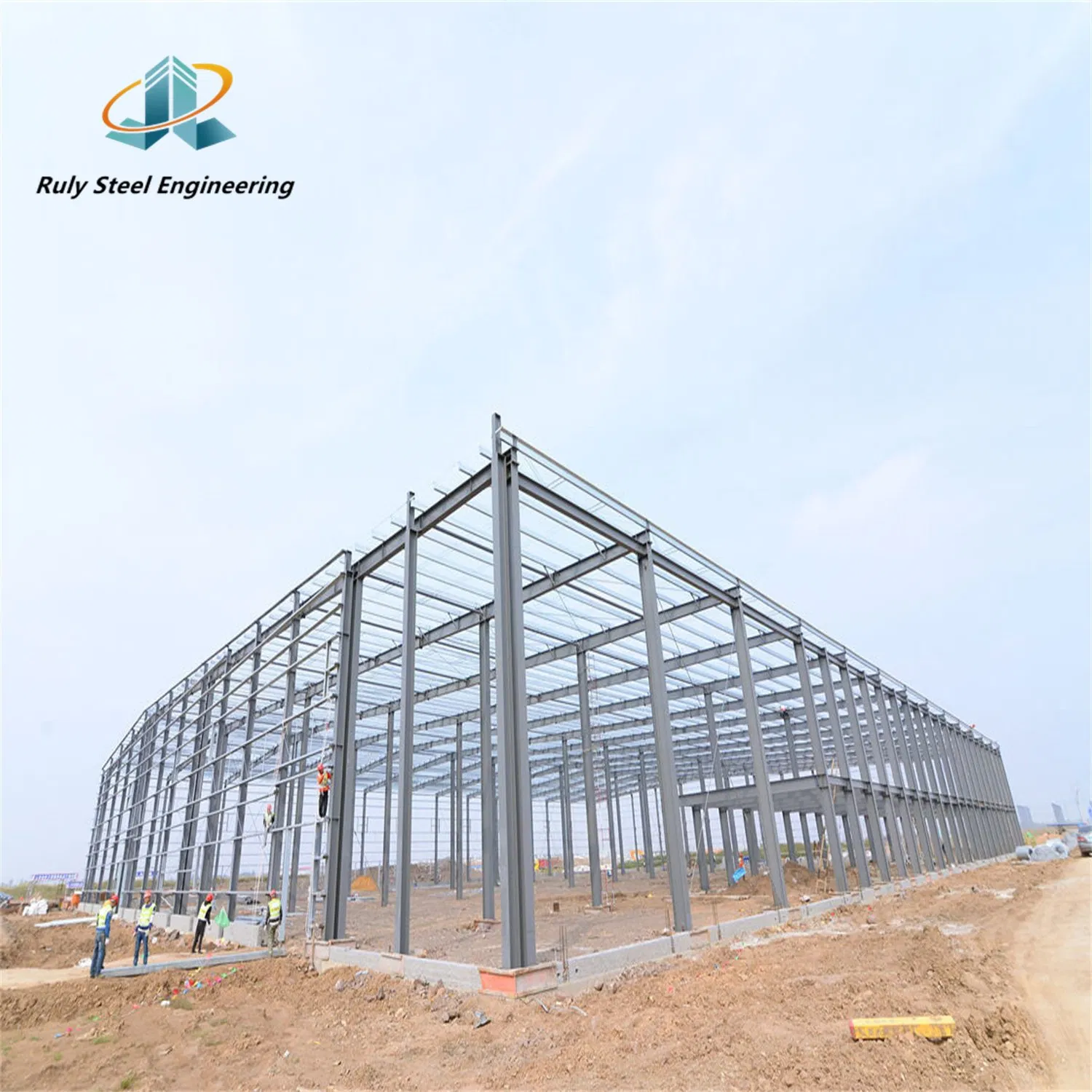 Spacious and Sturdy Retail Space Steel Structure Shopping Center