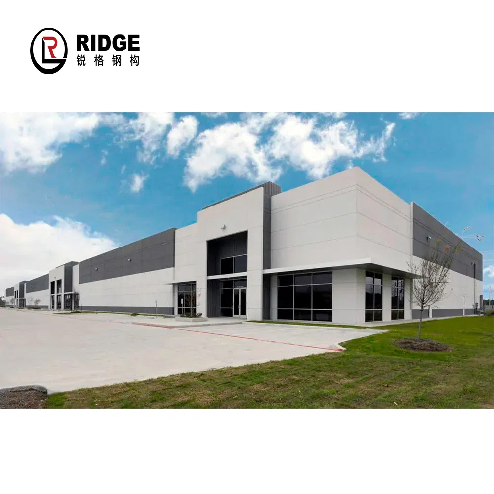 Prefabricated Steel Structure Office Commercial Construction Shop Metal Building for Sale