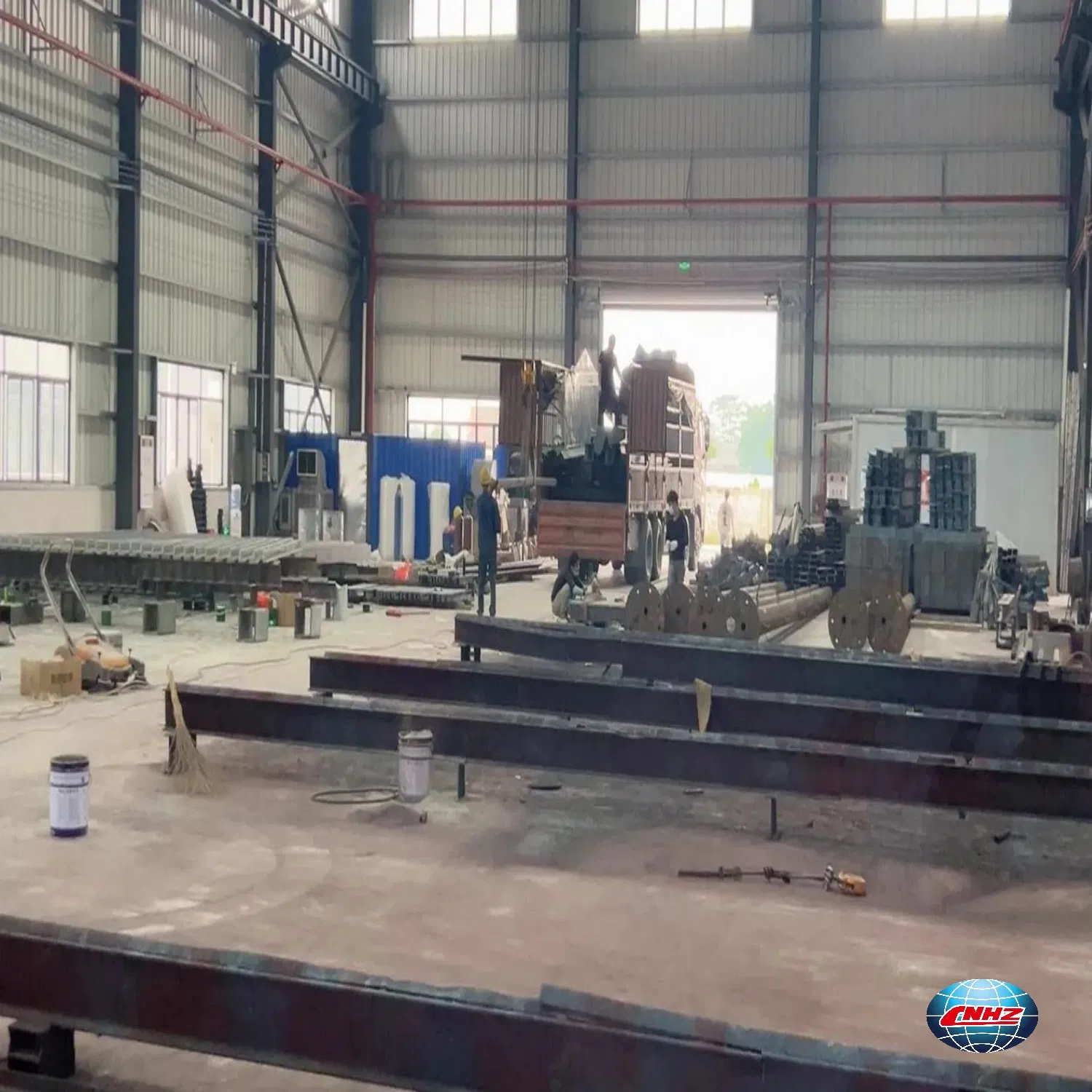 High Quality Galvanized/Painted/Welded H Beams Steel Frame Structure Commercial Building