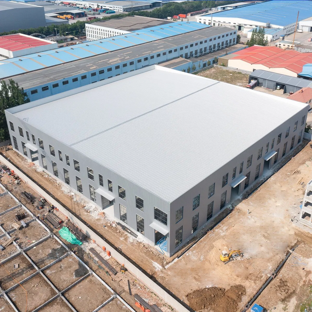 Casa Prefabricada Prefabricadas Metalic Construction Engineering Company Steel Frames Workshop Building