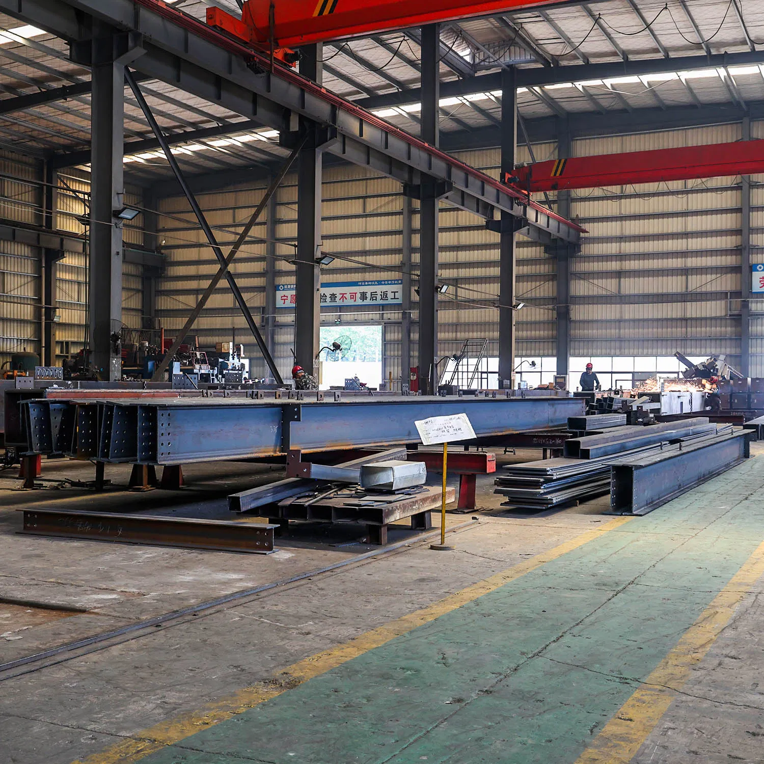 Prefabricated Prefab Modular Metal Steel Frame Structure Construction Warehouse Building