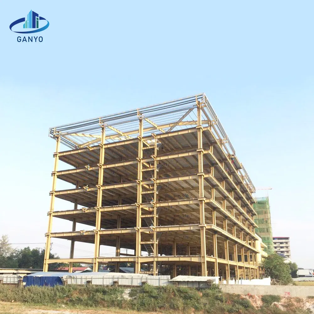 Cold Storage Industrial Portable Large Span Prefab Steel Frame Structure Food Factory Warehouse Metal Workshop Building for Sale