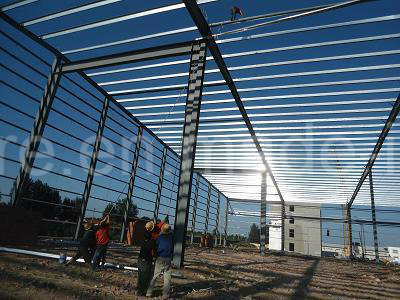 Factory Supply Prefabricated Customized Engineered Steel Structure Building Industrial Shed