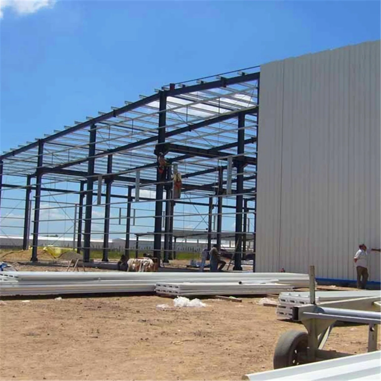 New Tech Rapid Assembly Prefabricated Steel Structure Building Warehouse Workshop with CE/ISO9001