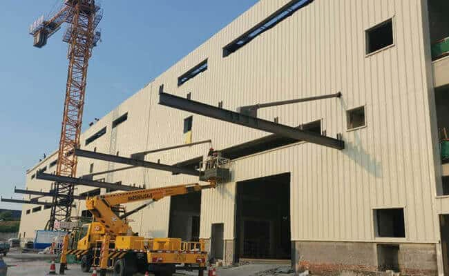 Quick Installation Steel Structure Building Prefab Steel Structure Industrial Cold Storage Building