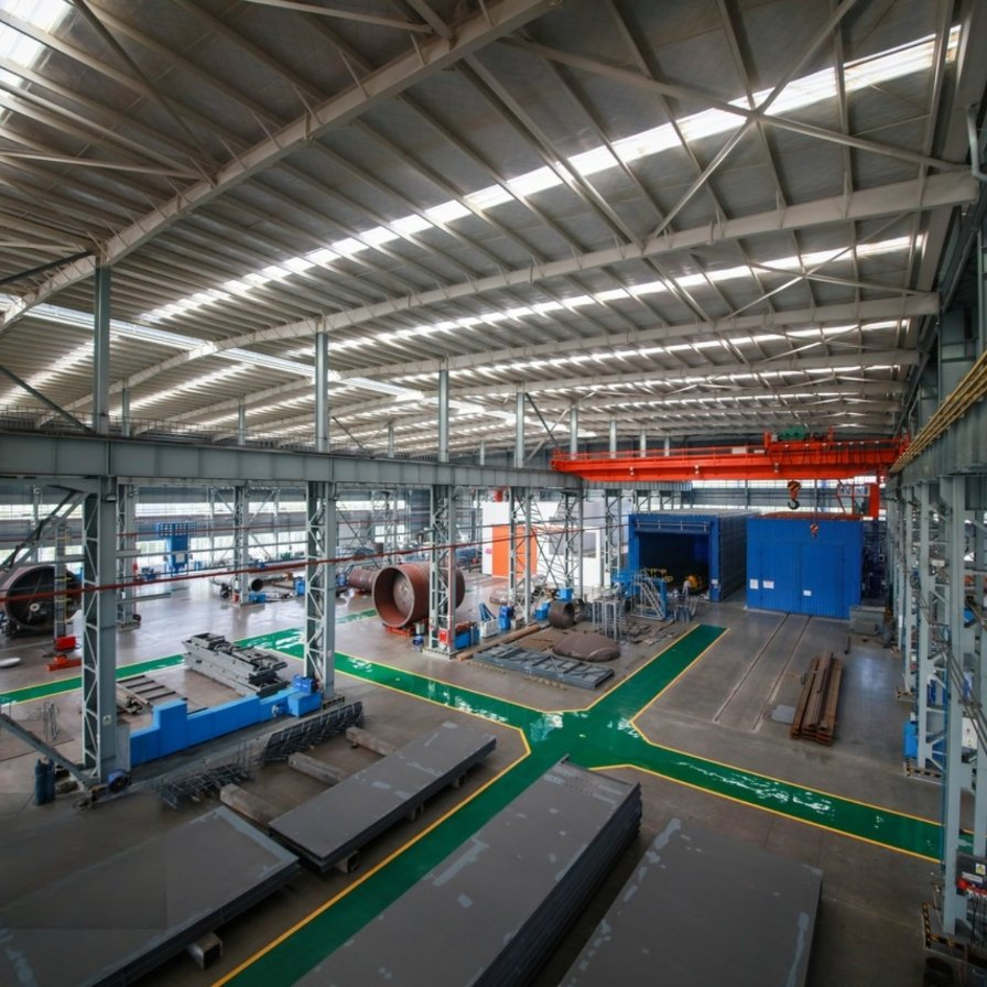 Prefabricated Lightweight Steel Frame Factory Steel Structure Processing Plant