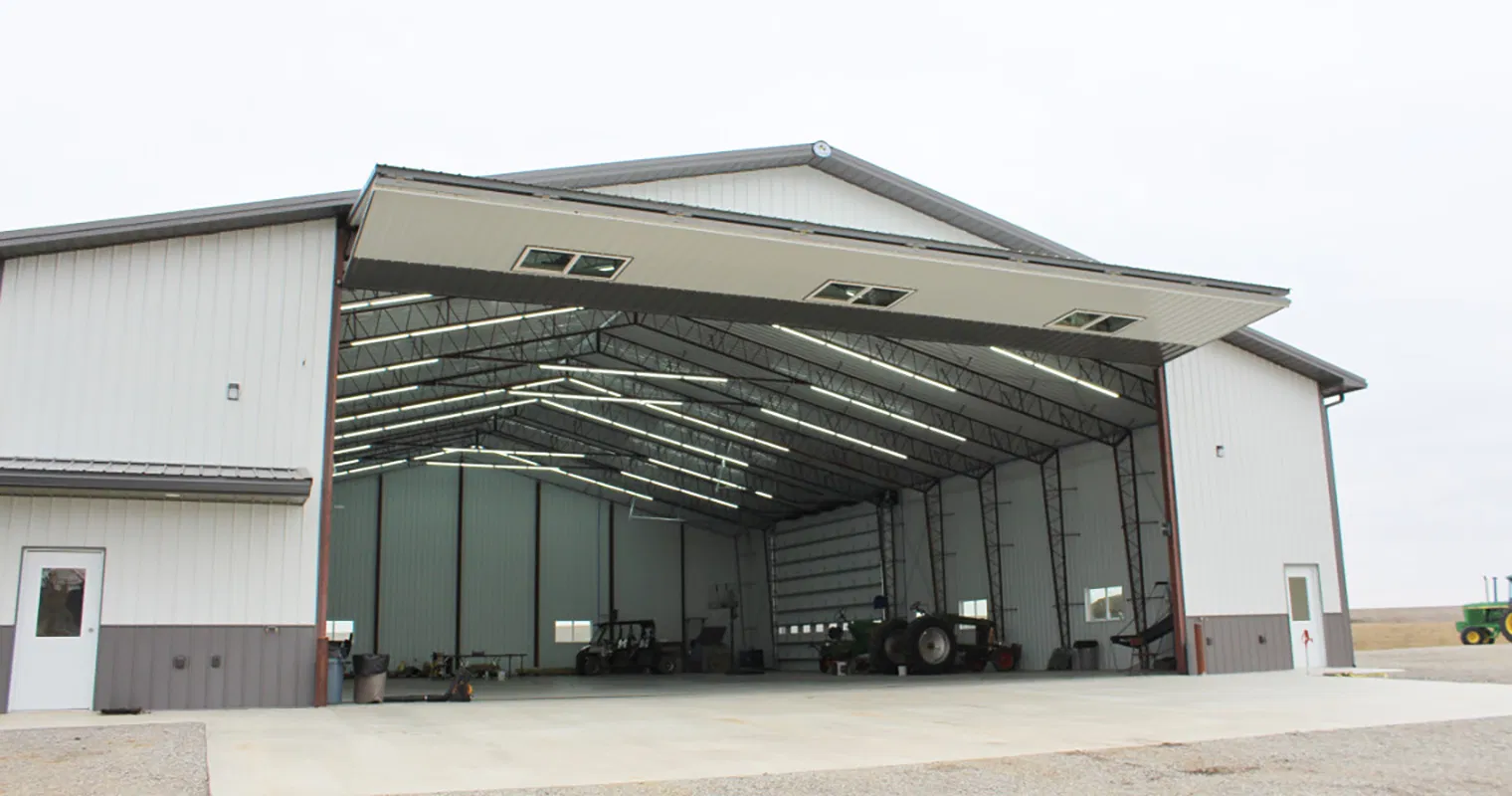 Fire Resistant Steel Structure Hangar with Advanced Fire Suppression Systems