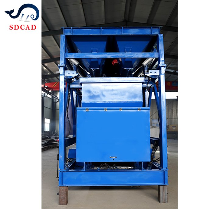 Mobile Concrete Plant with Advanced Dust Filter System