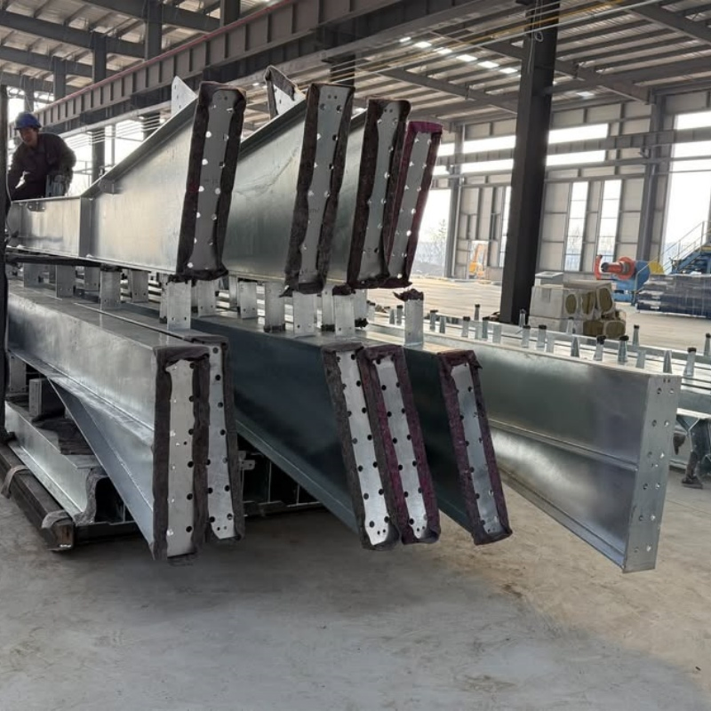 Multi Span Industrial Steel Structure Workshop Building for Storage