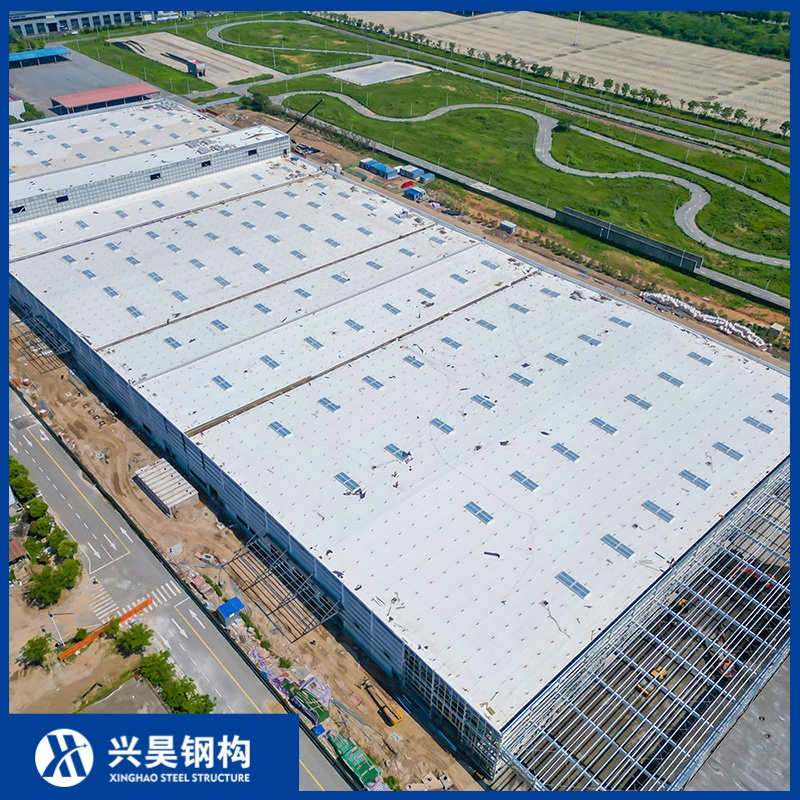 Customized Prefabricated Metal Steel Frame Structure Building for Agricultural Barn and Equipment Storage